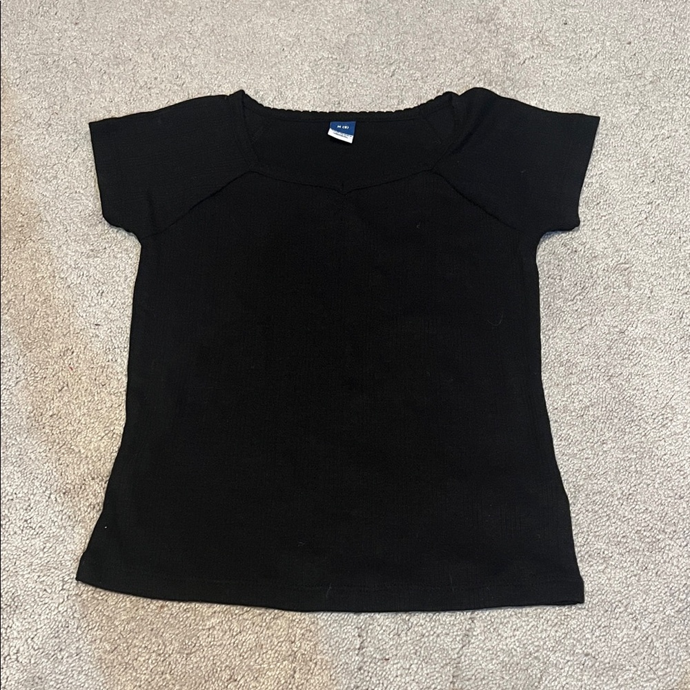Old Navy Black Tee